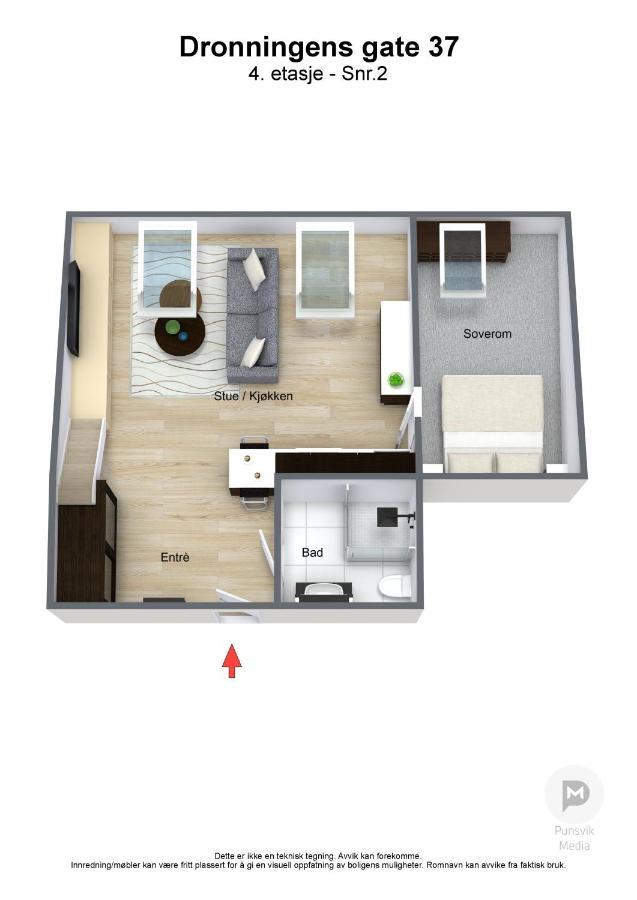 In The Heart Of Narvik ! Apartment Exterior foto
